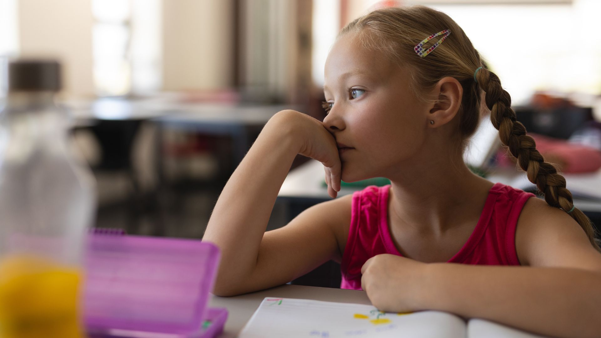 Concentration &mdash; l&rsquo;enfant qui part dans la lune en cours ou pendant les devoirs &mdash; Nice
